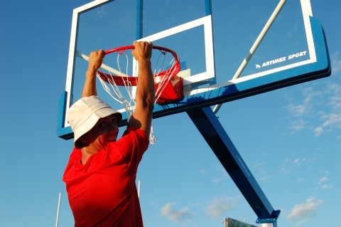 Collega Doornen bevolking Professionele outdoor basketbalborden van plexiglas | SKWshop