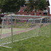 Aluminium Pupillen voetbaldoel JVD150 5 × 2 meter met bodemraam van 1,5 meter