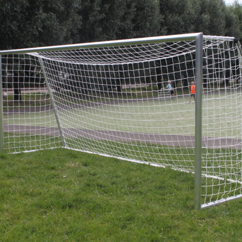 Pupillen voetbaldoel JVD150 5 × 2 meter van aluminium in standaard uitvoering