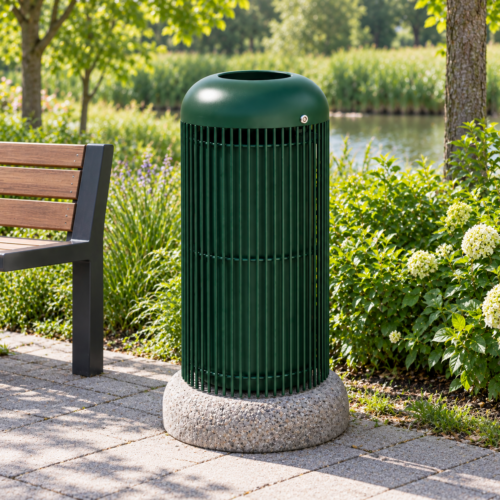Afvalbak Elise 8 Design afvalbak voor de publieke ruimte