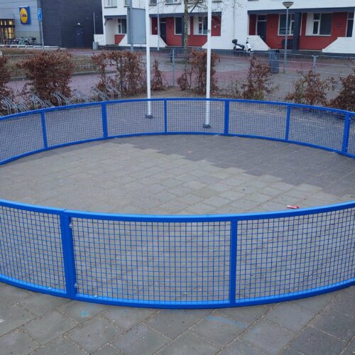 Pannakooi Match 101 Ronde pannakooi kleur blauw