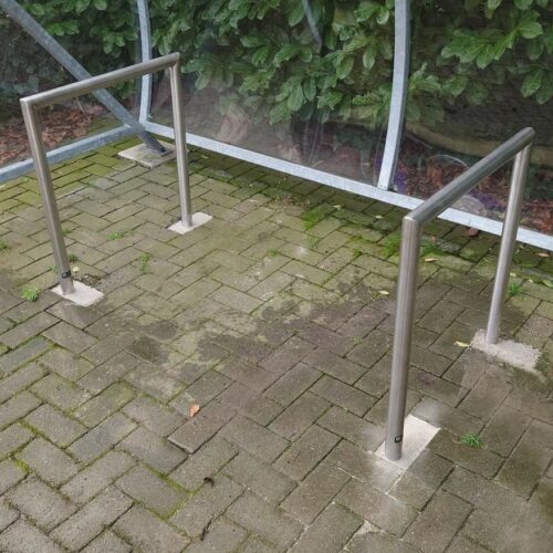 Fiets aanleunbeugels model Edge 7 Fiets aanleunbeugels model Edge - Afbeelding 4