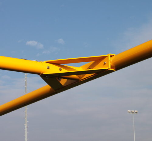 American Football Y- goal 12 Door de stevige boutverbindingen en het materiaalgebruik, Football goals waar uw vereniging jarenlang plezier van heeft. Football Goal Detroit, ook in het wit leverbaar.