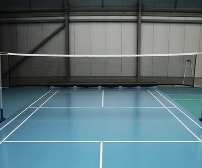 Badminton palen verplaatsbaar 13 Badminton set van aluminium, incl. net.