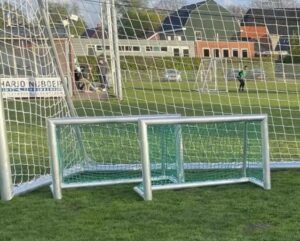 Onze volledig gelaste voetbaldoeltjes model JVD195 1.2 x 0.8m. Beter is er niet!