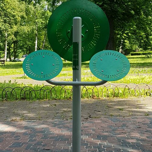Activeer je spieren met soepele bewegingen.
