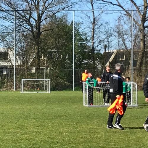 Mini pupillendoeltjes JVD195 – volledig gelast aluminium 47 Op deze foto speelt het G-team van FC Groningen met deze voetbaldoeltjes uit het topsegment!