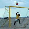 Strandvoetbaldoel 20 Strandvoetbaldoel Geel 5,5 x 2,2m