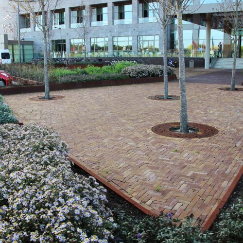 Boomrooster Corten 10 Boomrooster Corton rond