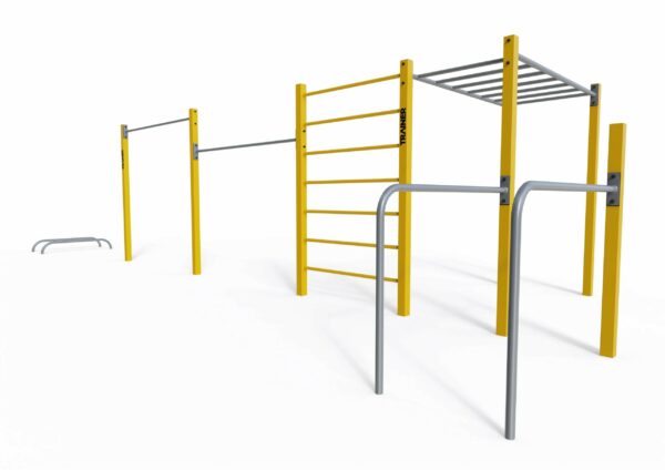Met de Calisthenics toestellen SWN12 verbeter je kracht, conditie en uithoudingsvermogen in één outdoor training.