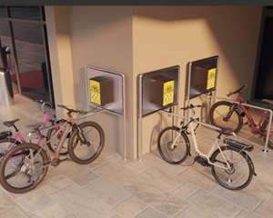 Alternative view of Fietslader Lion
