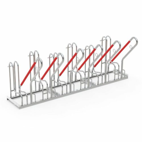 Fietsenrekken met slotbeugel model R45 19 fietsenrek R45S voor 4 fietsen, de ultieme duurzaasmheid en optimaal gebruiksgemak