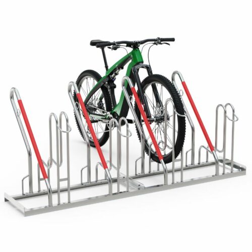 Fietsenrekken met slotbeugel model R45 15 Een fietsenrek met slotbeugels is de slimme keuze voor iedere openbare fietsenstalling