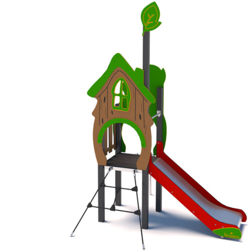 Forest 1 - Combineer plezier en veiligheid met onze hoogwaardige, gecertificeerde speeltoestellen.