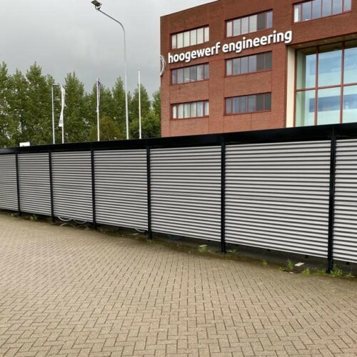 Afsluitbare fietsenstalling Center 20 Onze fietsenberging fietsoverkapping Center. De ultieme duurzaamheid en bijzonder fraai om te zien.