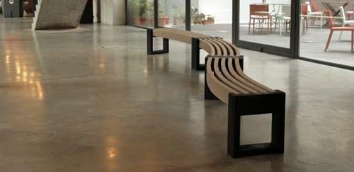 Kunststof parkbank Canvas 30° 25 Deze parkbanken zijn vanwege hun elegante uitstraling, ook zeer geschikt voor openbare binnenruimtes.
