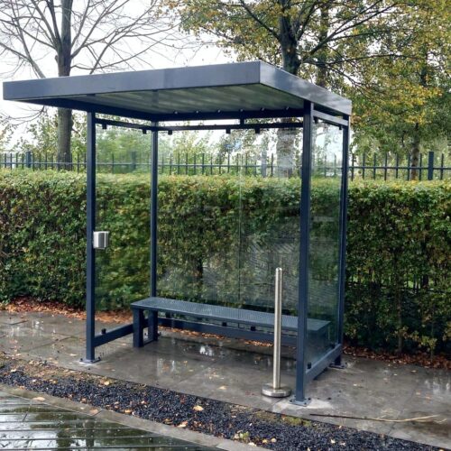 Rookabri model Palermo 54 Onze rookoverkapping Palermo model P2 (lengte 2 meter) met zitbank)
