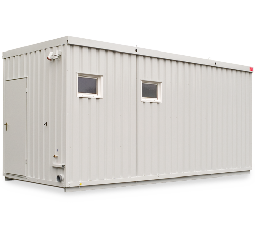 Sanitair unit 6x3 buitenkant