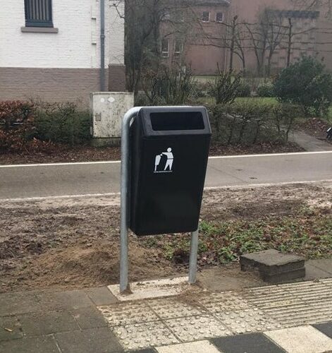 Buiten Afvalbak model Bima 51 De meest voorkomende afvalbak in de openbare ruimtes