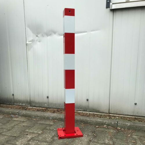 Op klantverzoek kunnen we deze afzetpalen ook in andere ral kleuren leveren