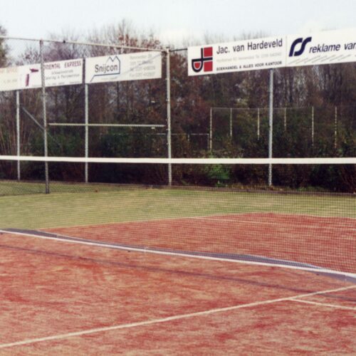 Kinder tennis/badmintoninstallatie
