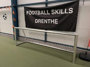 Aluminium voetbaldoelen, voetbaldoeltjes uit de JVD195-serie. Het kwalitatieve topsegment.