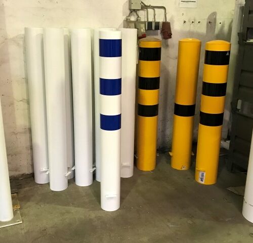 Anti-rampalen en zware parkeerpalen 89mm t/m 273mm 22 Onze anti-rampalen - parkeerpalen kunnen in iedere standaard ral kleur geproduceerd worden.