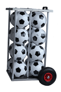 Ballenkar voor 16 voetballen
