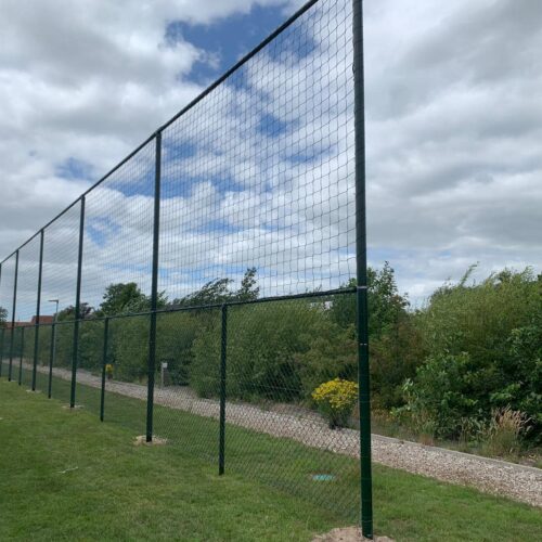 Ballenvanger op maat 142 Ballenvanger 5 meter hoog
