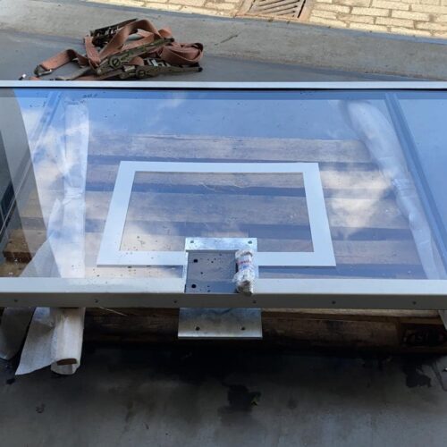 Basketbalbord Profi compleet 19 Topkwaliteit basketbalbord. Nederlands fabricaat!