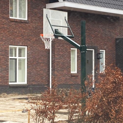 Basketbalpaal Rothe Fixed 58 Basketbalpaal kopen? Ontdek onze robuuste, duurzame RVS basketbalpalen