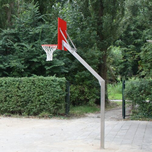 Basketbalpaal Rothe Fixed 39 Basketbalpaal Rothe Fixed. Absoluut een topproduct voor een zeer scherpe prijs! Door de stijlvolle, natuurlijke RVS-uitstraling past deze basketbalpaal moeiteloos in moderne schoolomgevingen, sportparken en speeltuinen.