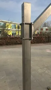 U bepaalt zelf eenvoudig de hoogte van de basketbalring