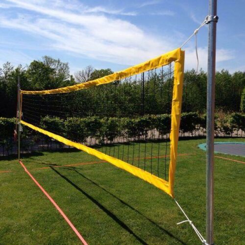 Alternative view of Beachvolleybalnetten strand