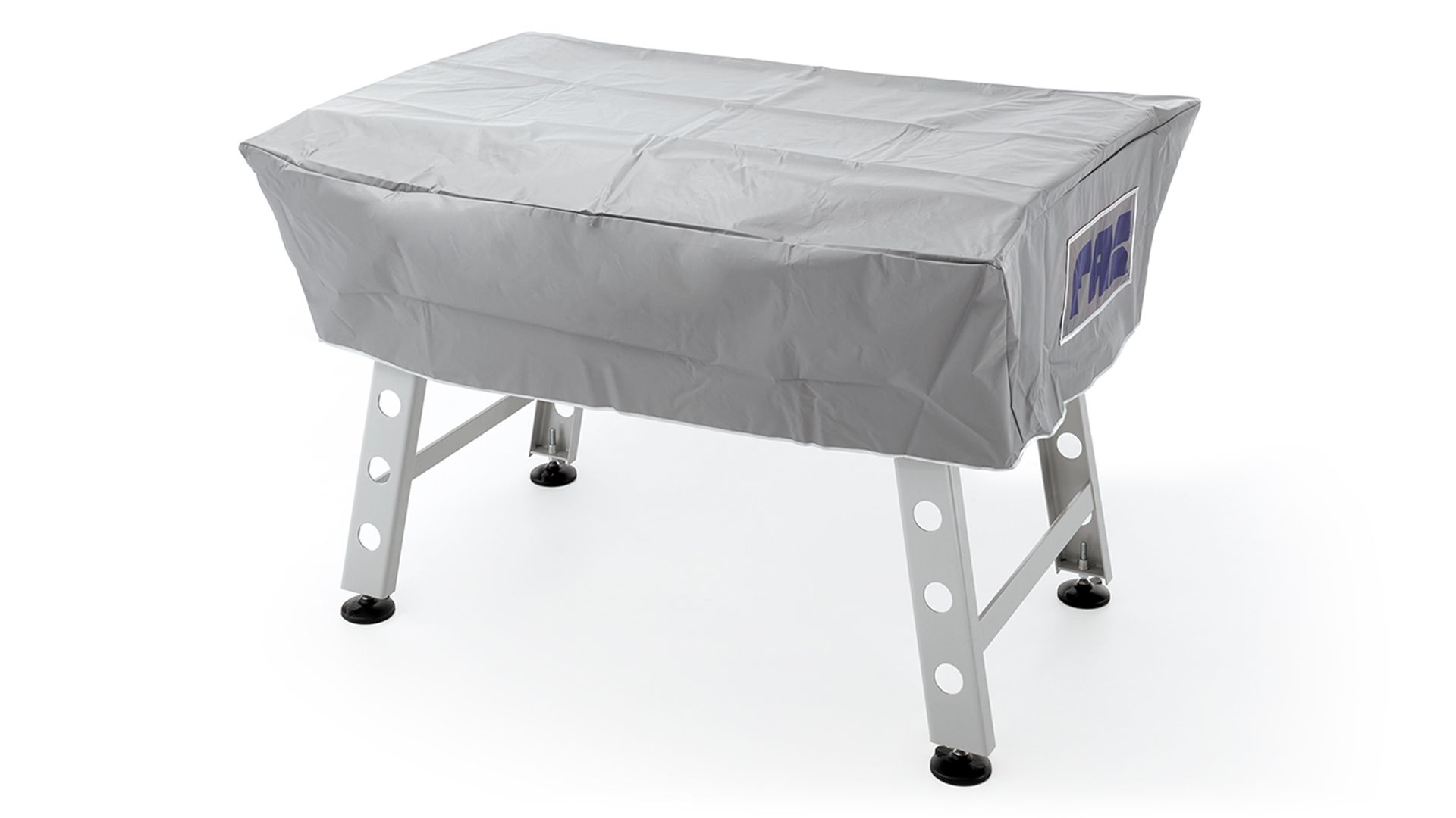 Tafelvoetbaltafel Outdoor model Rainbow 5 Met zijn opvallende Aquagreen-kleur is de FAS Rainbow CP bestand tegen verkleuring door de zon en blijft hij jarenlang mooi.