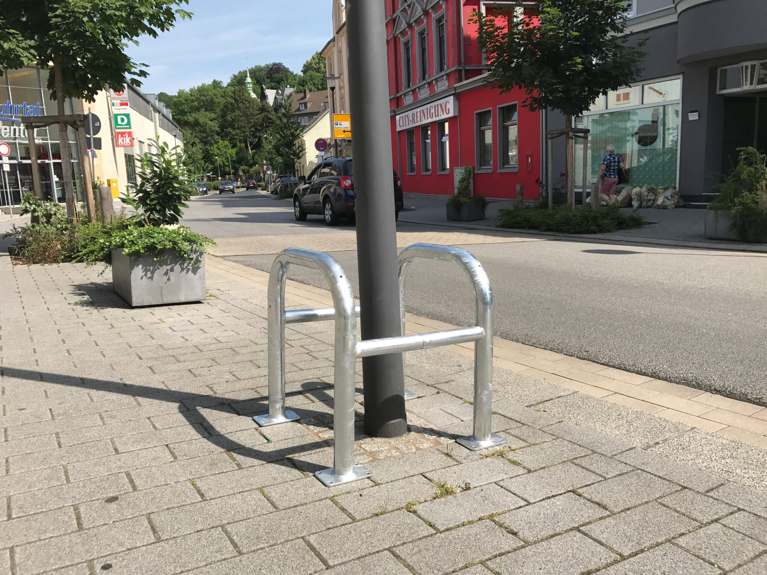 Boombeugel verzinkt 1 Boombeschermingsbeugel