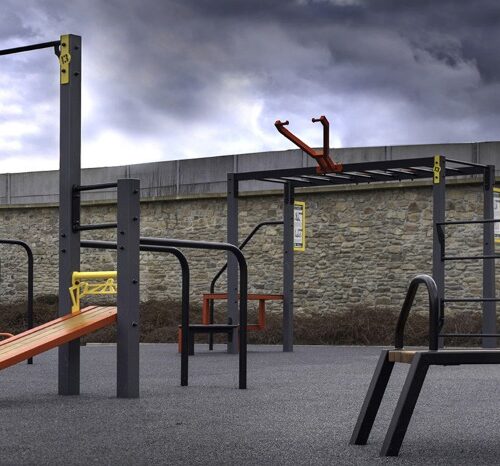 Calisthenics toestellen. Park Uruk 27 Calisthenics toestellen. Park Uruk - Afbeelding 14