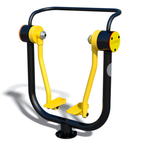 Duurzame outdoor Spacewalker. Cardio outdoor fitness apparaat. Topsegment.