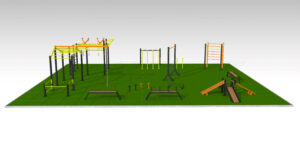 Overzicht Calisthenics-park Uruk 2