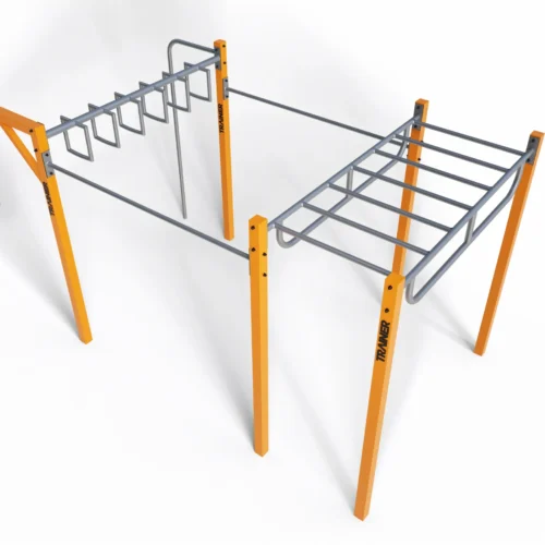 Calisthenicstoestel SWN08 5 Bij SKWshop vind je een ruim assortiment calisthenics toestellen voor openbare en particuliere fitnessplekken.