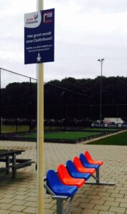 Onze coachbank - reserevabank model Manchester bij Hockeyvereniging Maarssen