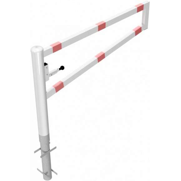 Draaipoort ZS 7 Deze draaipoorten zijn leverbaar inb diverse lengtes en naar keuze met hangslot sluiting, driekantslot en cilinderslot