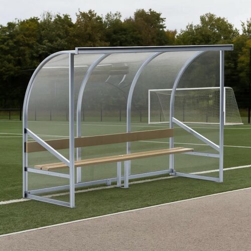 Dugout Birmingham 7 Ontworpen met de vertrouwde SKWshop-kwaliteit, biedt deze dugout alles wat u nodig heeft voor een professionele uitstraling én praktische bescherming.