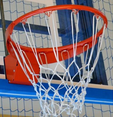 Basketbalbord Profi compleet 17 Afgebeeld de optionele verende dunkring