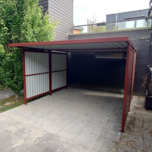 Fietsoverkapping Leipzig – Budgetvriendelijk & Schakelbaar 71 De Multifunctionele Rijwieloverkapping Leipzig is ideaal als voordelige fietsoverkapping en kan daarnaast perfect dienen als materialenopslag, containers-overkapping of rokers-overkapping