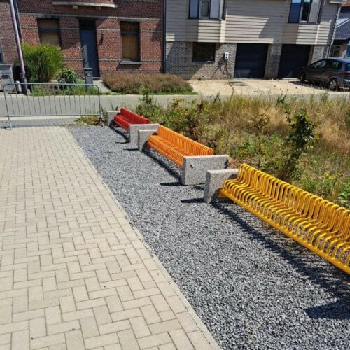 Fietsenrek model Gamma 41 Degelijk en duurzaam, fietsenrek model Gamma, slechts 1 van onze vele mogelijkheden. Vrijstaande fietsenrekken voor 5 t/m 9 fietsen