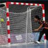 Zaaldoelnetten knooploos 3 handbaldoelnetten handbaldoelnet wit knooploos a