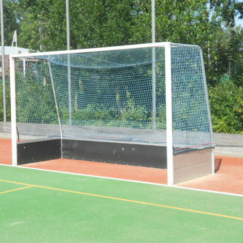 Geknoopt PE hockeydoelnet voor hockeyverenigin
