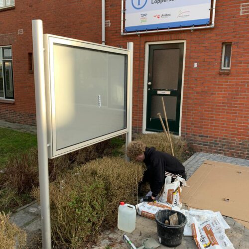 Informatieborden Top-Line 59 Onze monteurs leveren vakwerk.