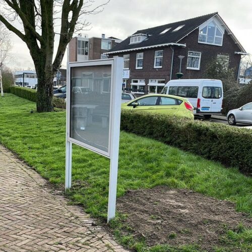 Informatieborden Top-Line 73 10 jaar garantie en in diverse uitvoeringen en afmetingen leverbaar. DEeTopline van SKWShop.